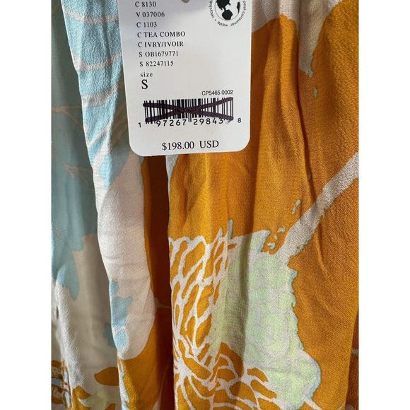 Free People Cote D Azur Maxi Dress Size S - Picture 7 of 9